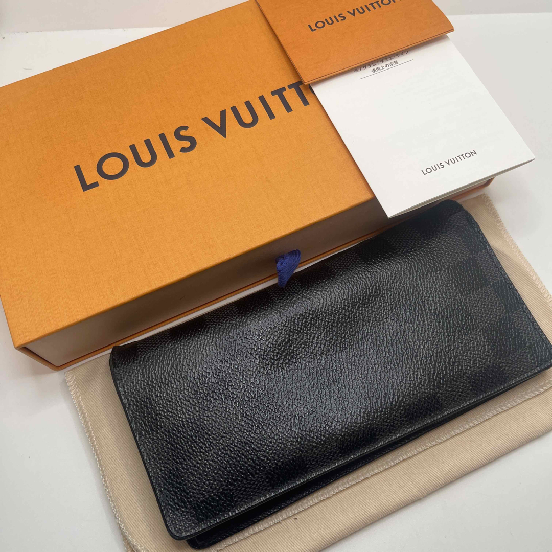 LOUIS VUITTON - 新型 ルイヴィトン ダミエ ポルトフォイユ・ブラザ ...