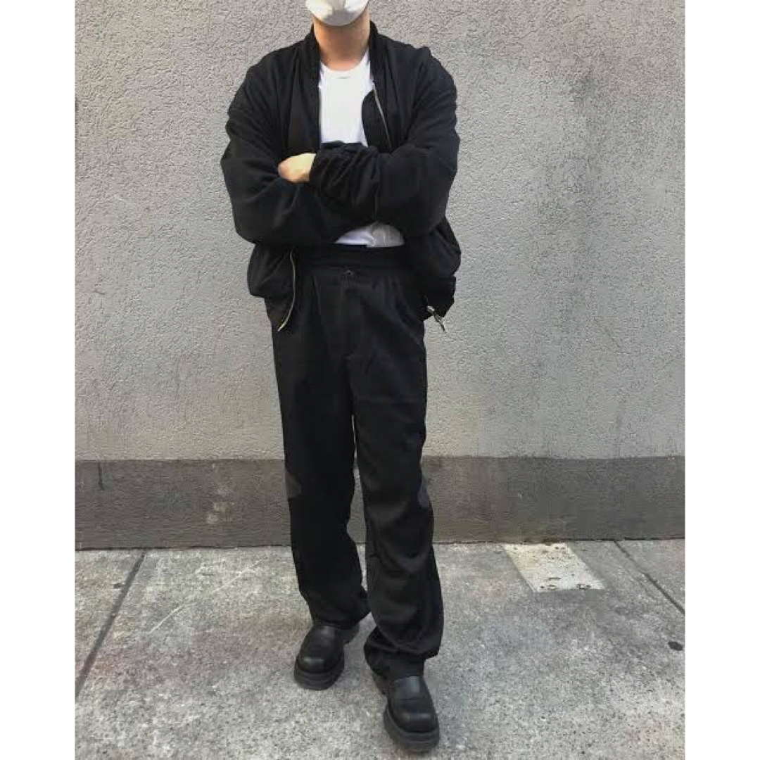 Kiko kostadinov ブラック 黒 パンツ トラウザー スラックス-