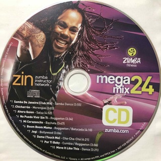 ズンバ(Zumba)のズンバ　MEGAMIX24  CD(クラブ/ダンス)