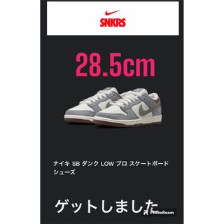 ナイキ(NIKE)の堀米 雄斗× Nike SB Dunk Low Pro QS Wolf Grey(スニーカー)