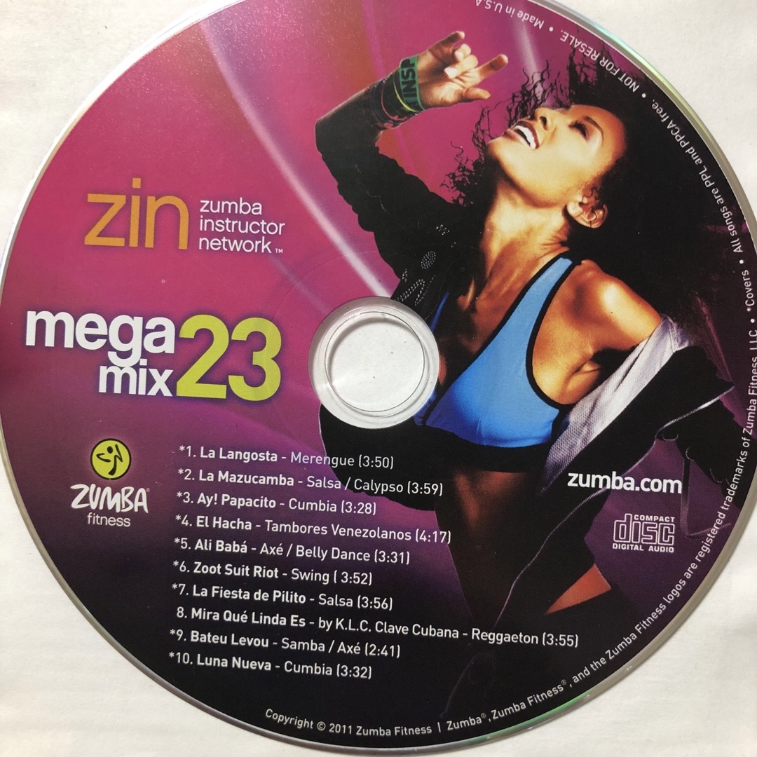 Zumba(ズンバ)のズンバ　MEGAMIX23  CD エンタメ/ホビーのCD(クラブ/ダンス)の商品写真