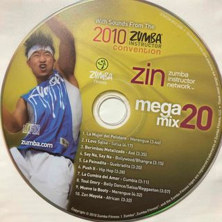 ズンバ(Zumba)のズンバ　MEGAMIX20  CD(クラブ/ダンス)