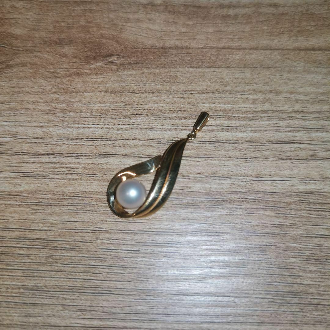 MIKIMOTO - 198未使用 ミキモト ネックレストップ k18 1.6g アコヤ ...