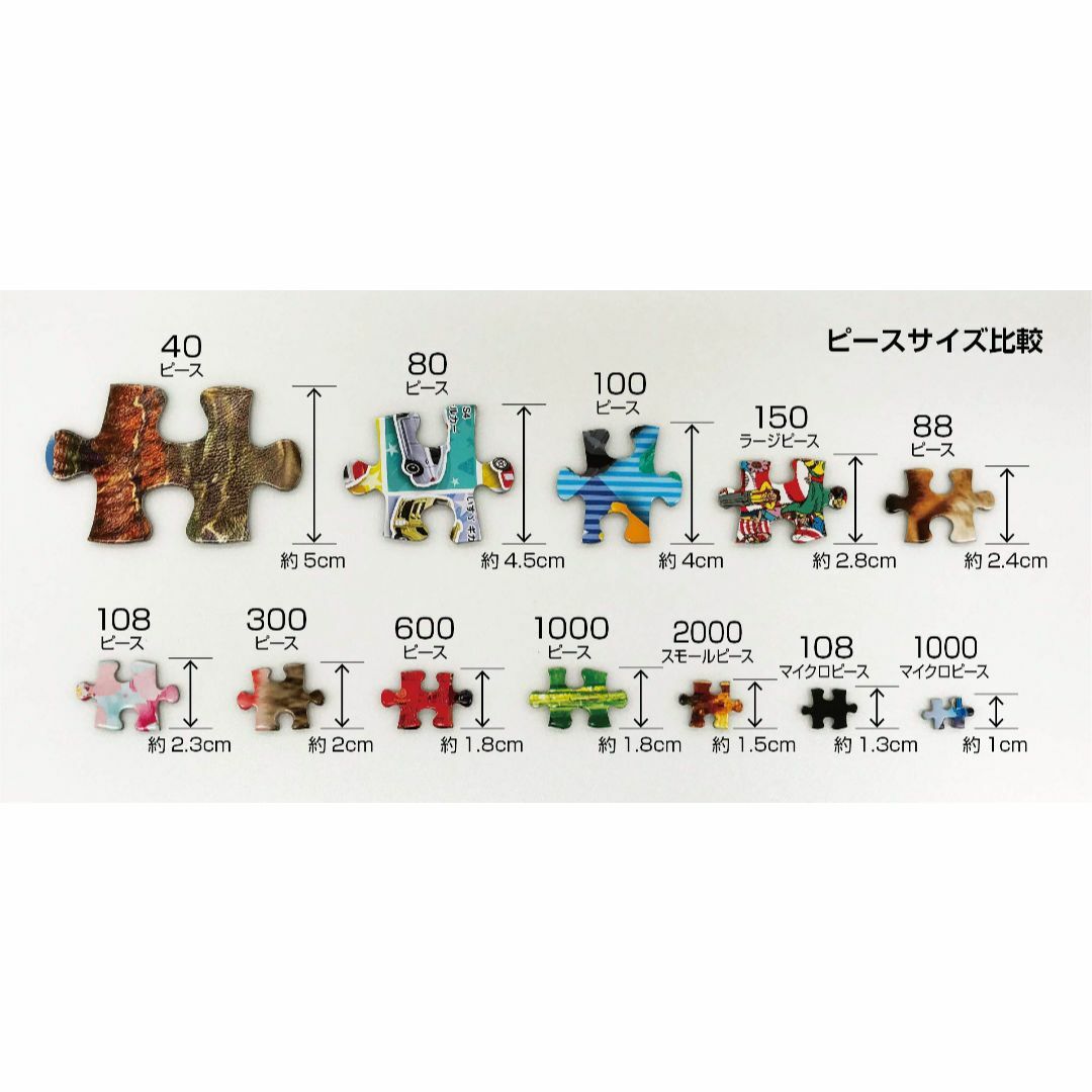 【日本製】 1000マイクロピース ジグソーパズル 眠くなるパズル (26×38 1