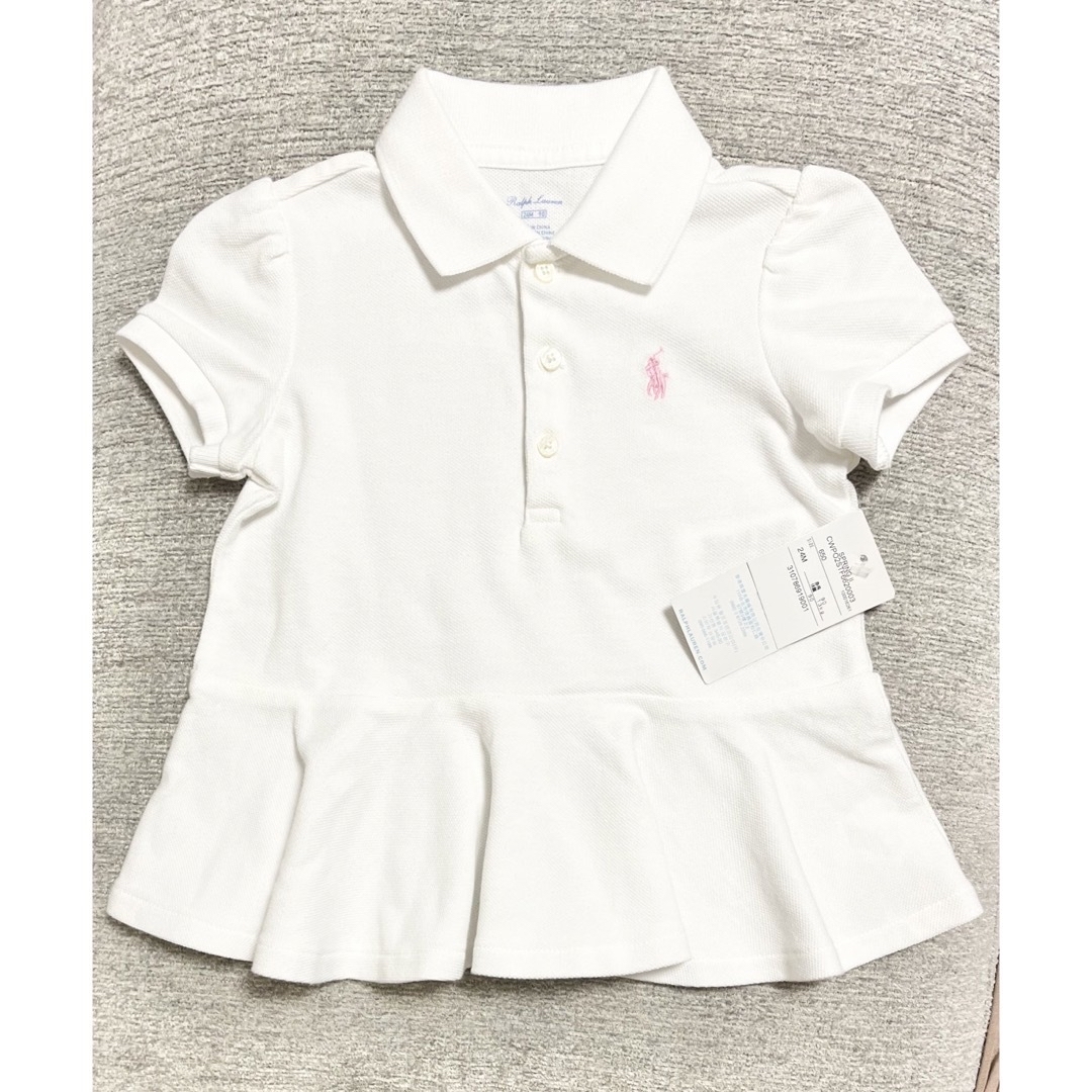 Ralph Lauren(ラルフローレン)の【早い者勝ち】新品未使用！タグ付き 90サイズ　ラルフローレン　ワンピース キッズ/ベビー/マタニティのキッズ服女の子用(90cm~)(ワンピース)の商品写真