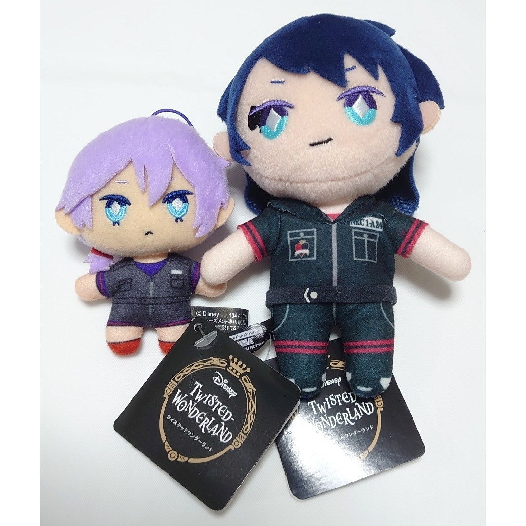 ツイステ マスコット ぬいぐるみ 2体セット エペル デュース 運動着の