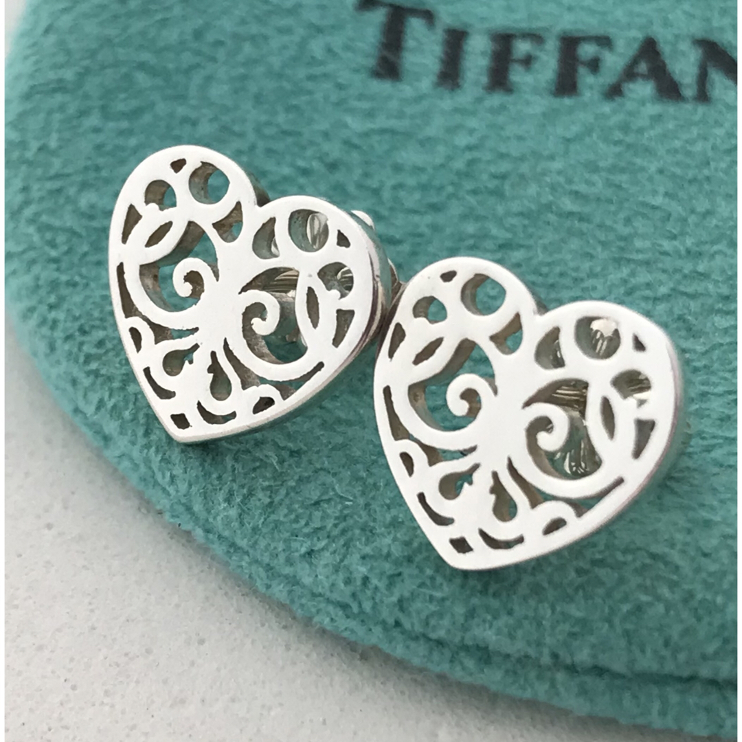 Tiffany エンチャントハート ピアス 希少美品-