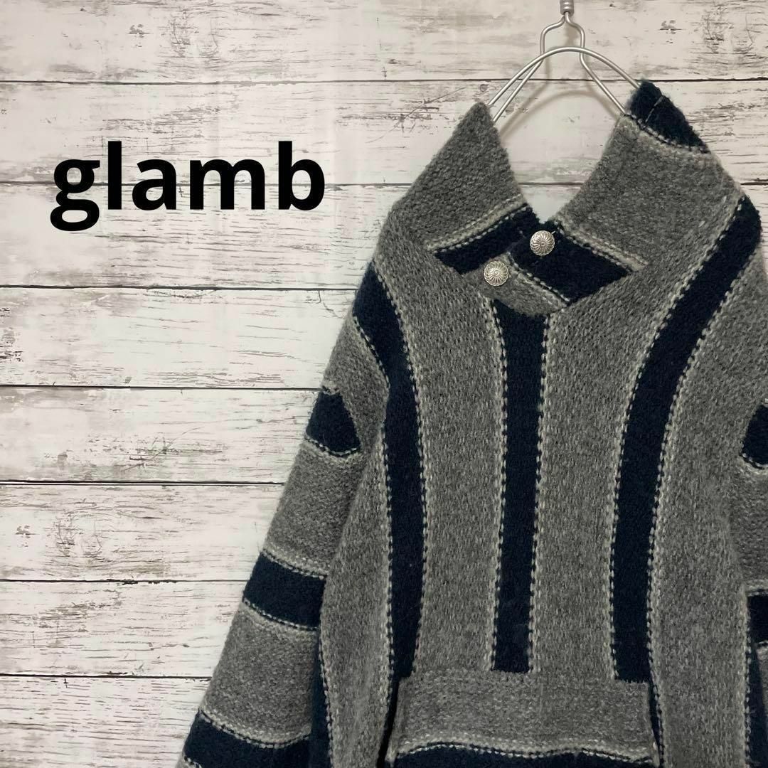 glamb(グラム)のglamb メキシカンパーカー ニットパーカー 激レア 入手困難 コンチョ メンズのトップス(パーカー)の商品写真