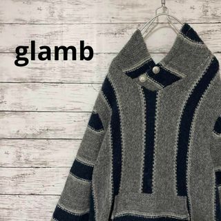 グラム(glamb)のglamb メキシカンパーカー ニットパーカー 激レア 入手困難 コンチョ(パーカー)