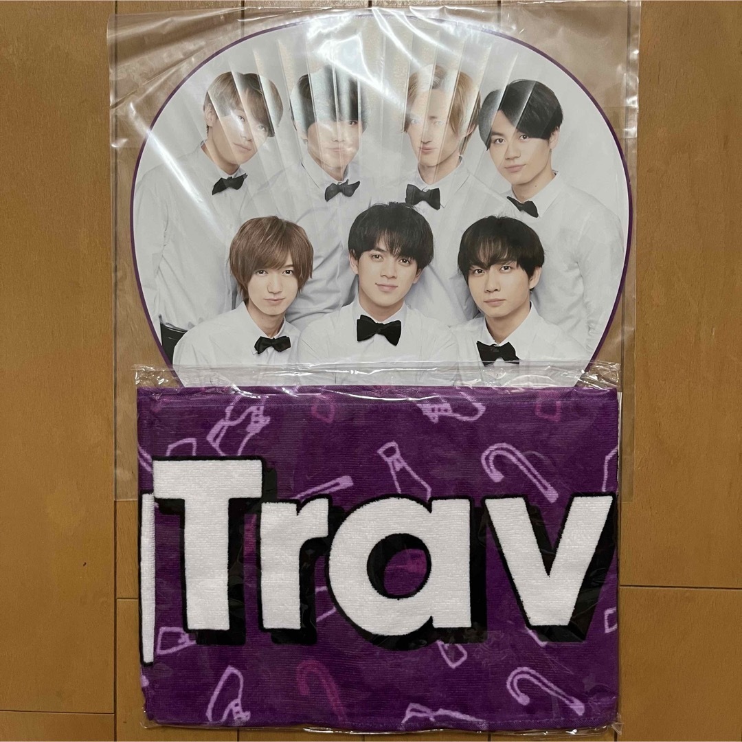 新品未開封：Travis Japan Tシャツ 5枚、タオル 1枚セット