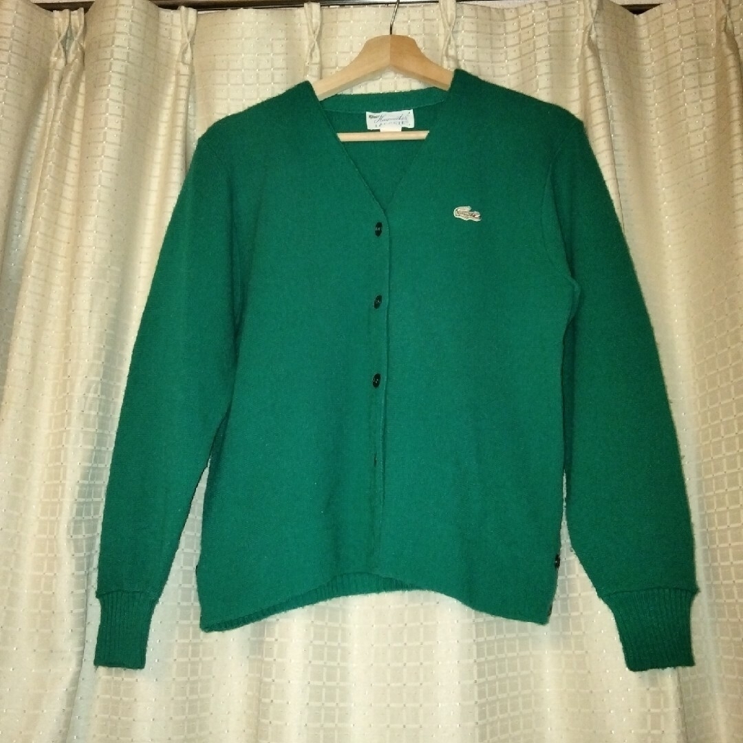 Haymaker LACOSTE】70s ニットカーディガン usa製 Haymaker LACOSTE】70s ニットカーディガン usa製