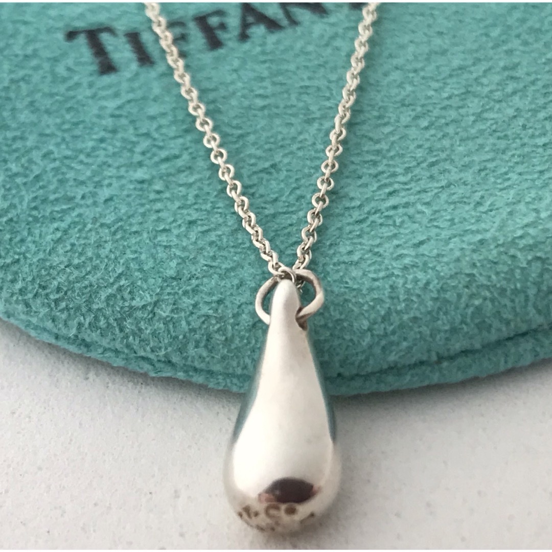 Tiffanyのティアドロップ ネックレス Tiffanyのティアドロップ ネックレス
