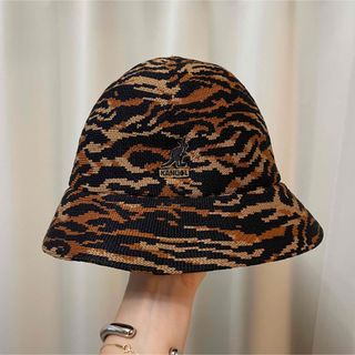 カンゴール(KANGOL)のみさきのラクマ様専用【KANGOL/カンゴール】 バケットハット  M 美品(ハット)