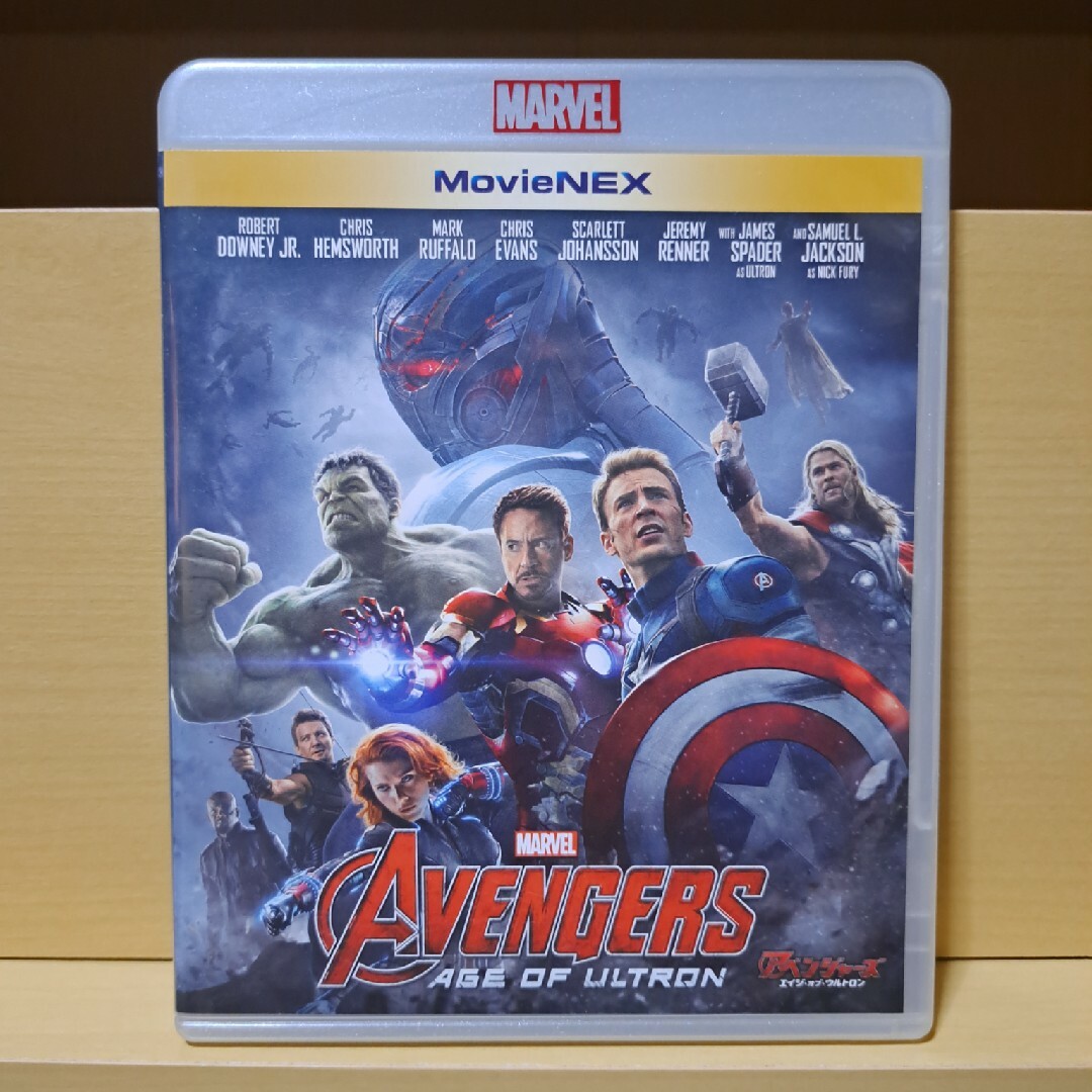 アベンジャーズ／エイジ・オブ・ウルトロン　MovieNEX Blu-ray | フリマアプリ ラクマ