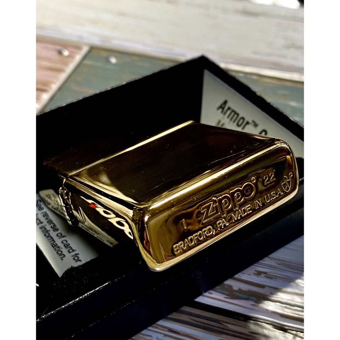 チューニングZippo ⚡️Armor #169 Solid-Brass 真鍮無垢
