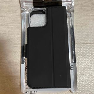 iPhone 12 Pro Max 6.7 ケース カバー 手帳型 ブラック(iPhoneケース)