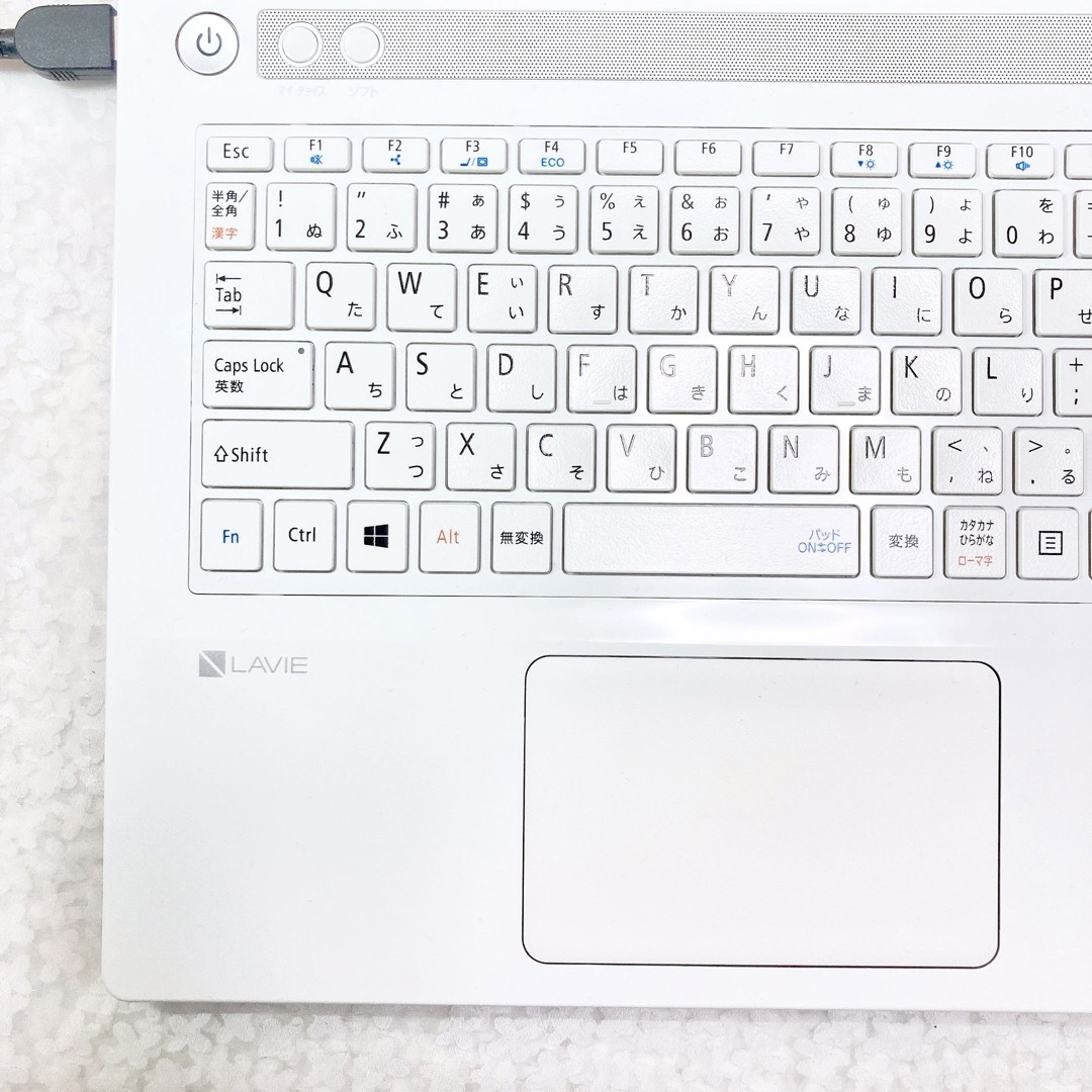 NEC - 薄型❣️NEC✨白ノートパソコン✨大容量500GB❣WEBカメラ