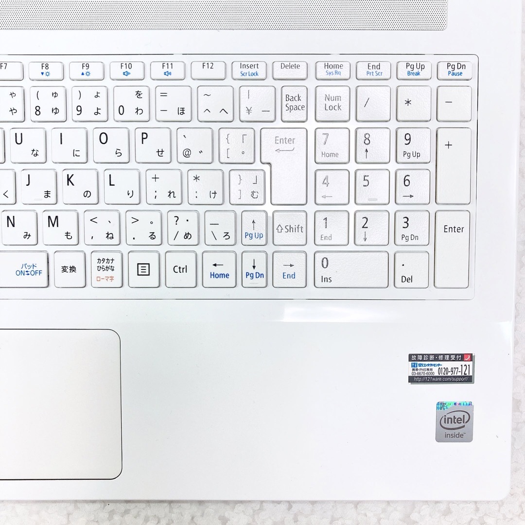 薄型❣️NEC✨白ノートパソコン✨大容量500GB❣WEBカメラ✨初心者主婦向け-