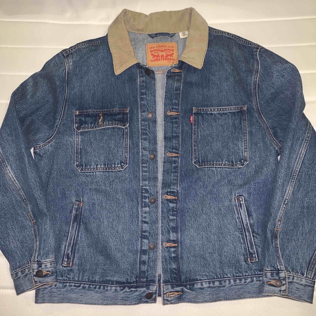 Levi's(リーバイス)のLEVI’S トラッカージャケット Lサイズ メンズのジャケット/アウター(Gジャン/デニムジャケット)の商品写真