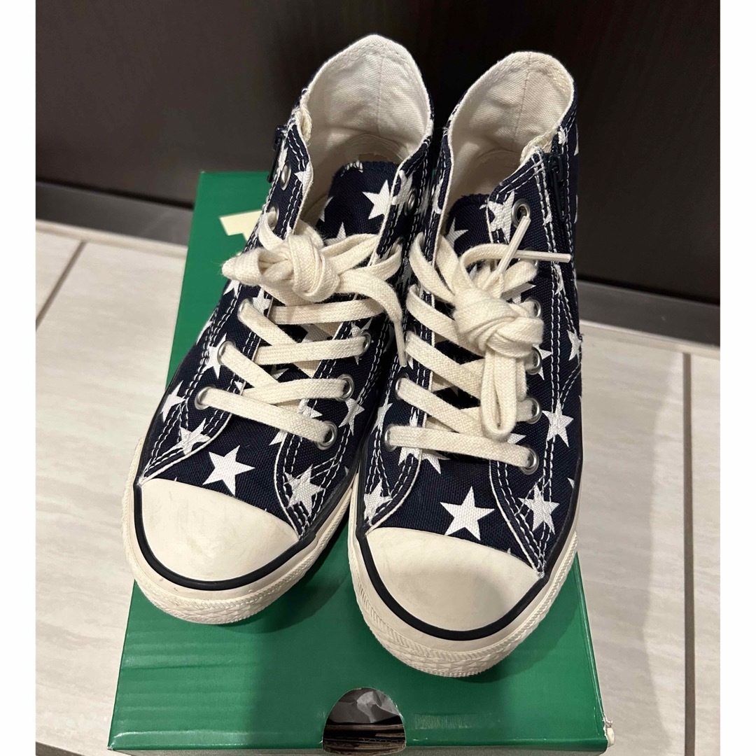 ALL STAR（CONVERSE）(オールスター)のconverse コンバース　オールスター　19cm キッズ/ベビー/マタニティのキッズ靴/シューズ(15cm~)(スニーカー)の商品写真