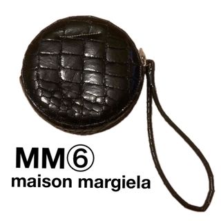 エムエムシックス(MM6)のMM⑥ maison margiela クロコ風レザー クラッチバッグ(ポーチ)