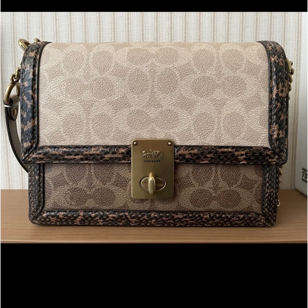 【◎美品◎】coach コーチ　シグネチャー　ハットン　ショルダーバッグ