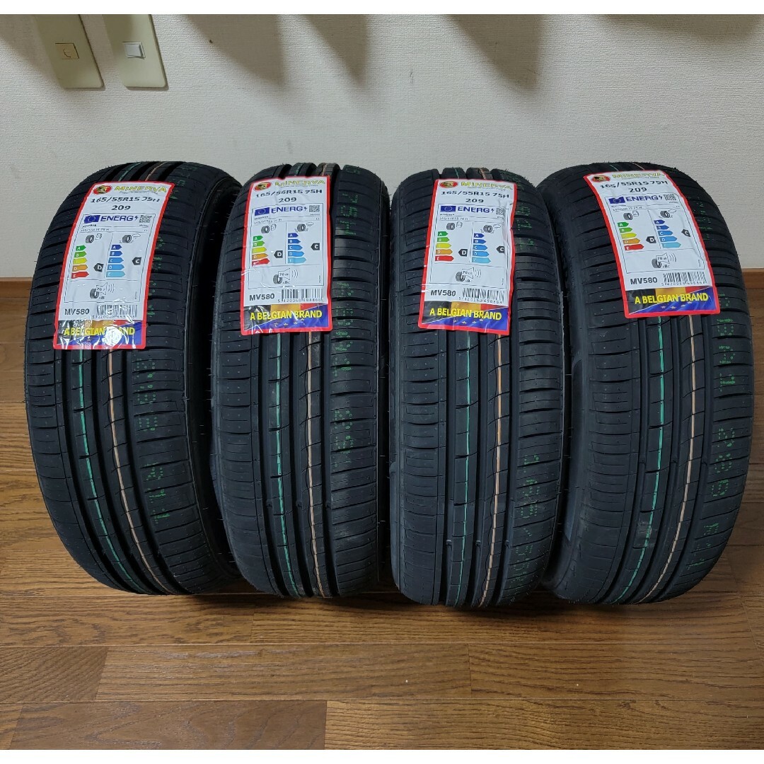 23年製　新品4本セット　ミネルバ　 209 165/55R15 75H