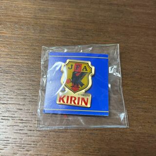 日本サッカー協会公式グッズ KIRIN オリジナルピンバッジ(ノベルティグッズ)