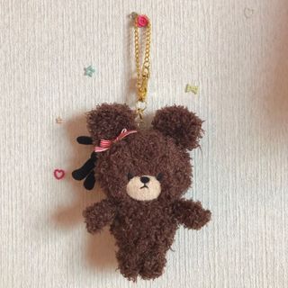 クマノガッコウ(くまのがっこう)のくまのがっこう　ジャッキーぬいぐるみ　チェーン付きキーホルダー(キャラクターグッズ)