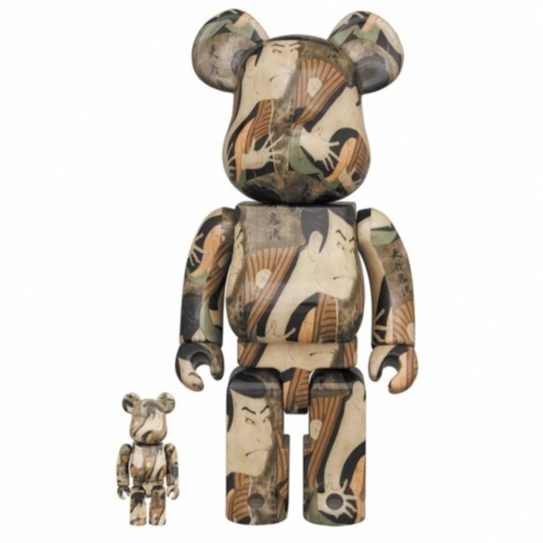 MEDICOM TOY - BE@RBRICK 東洲斎写楽 100％ & 400％の+lfwo-dz.net