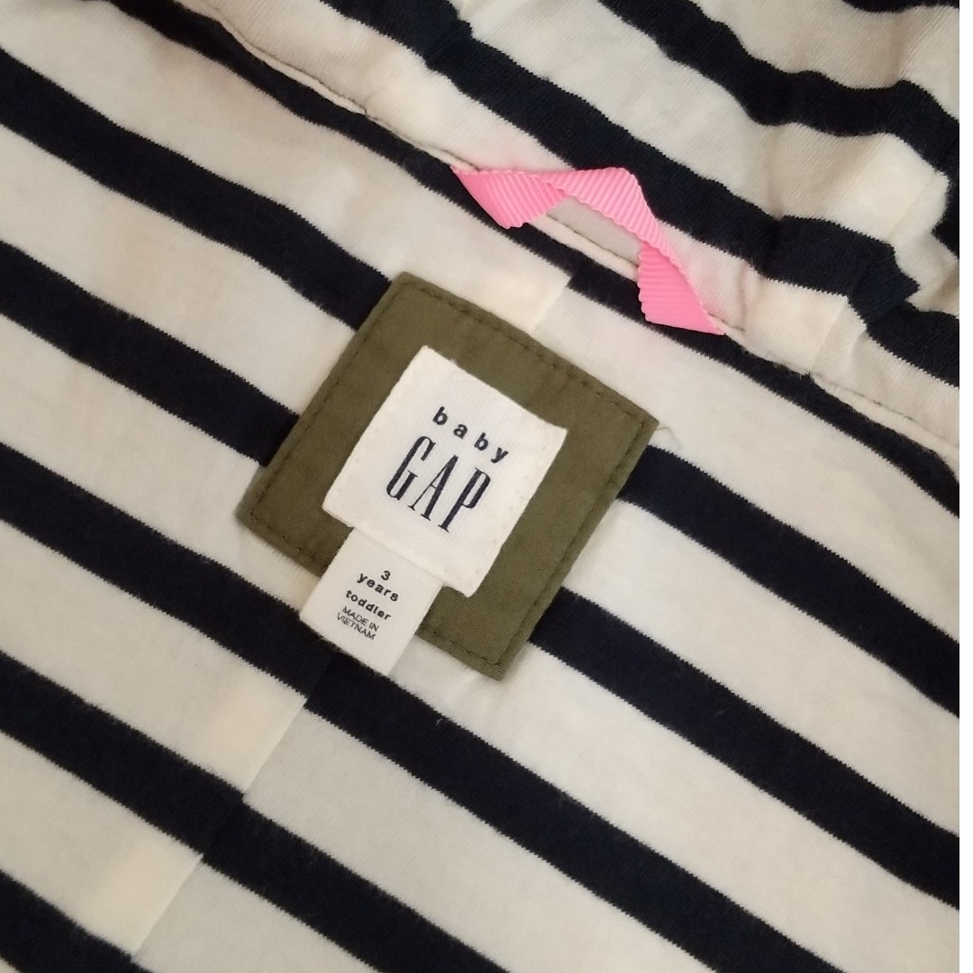 baby GAP  3years ボーダーアウター　新品•未使用