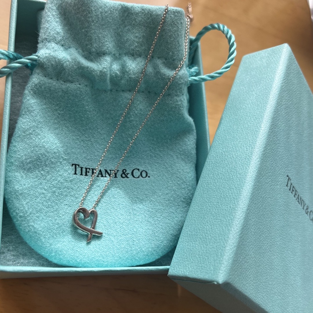 Tiffany ティファニー ラビングハート ネックレス ペンダント