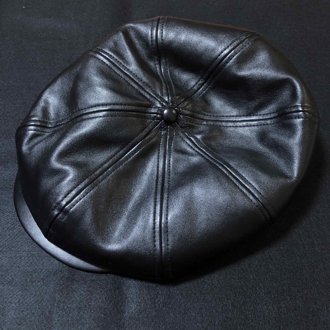 新品未使用】Kangol カンゴールFaux Luxe Leather Cap www