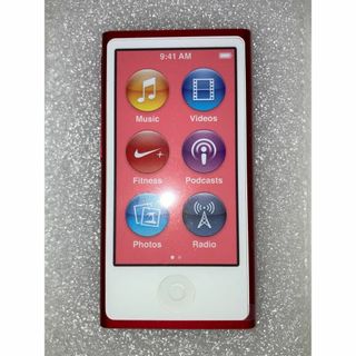 iPod nano 第7世代 本体 16GB レッド 未使用