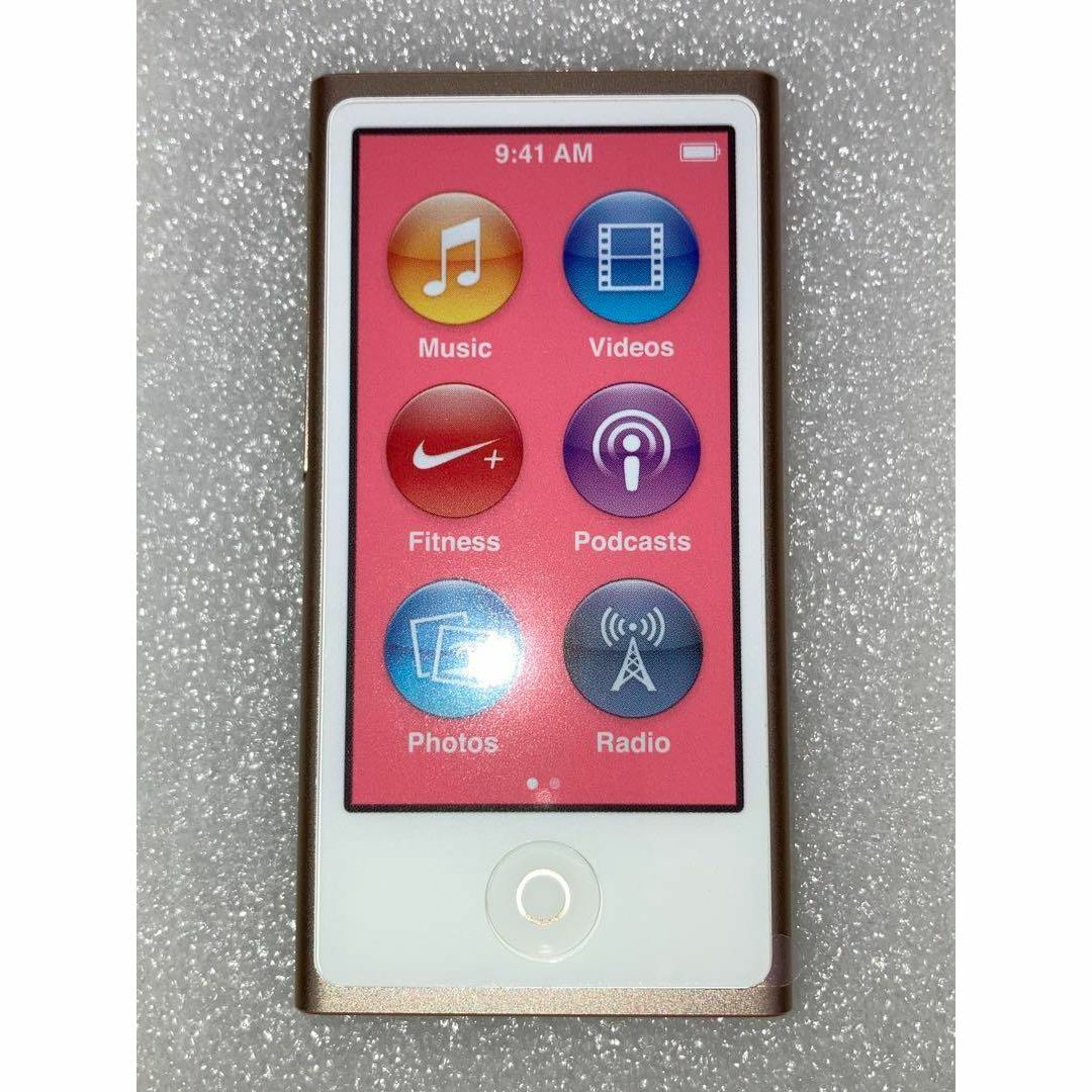 iPod nano 第7世代 本体 16GB ゴールド 未使用