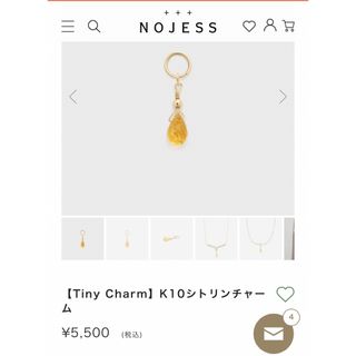 ノジェス(NOJESS)のNOJESS Tiny Charm(チャーム)