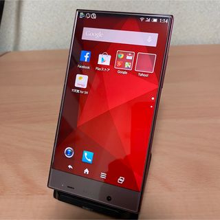 アクオス(AQUOS)の402SH AQUOS CRYSTAL Y ワイモバイル レッド(スマートフォン本体)