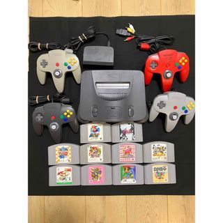 ニンテンドウ64(NINTENDO 64)のニンテンドー64 極みスティック良好コントローラー　大乱闘スマッシュブラザーズ(家庭用ゲーム機本体)