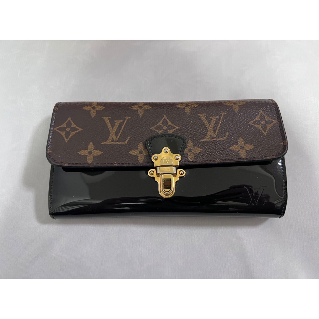 LOUIS VUITTON(ルイヴィトン)のルイヴィトン　ポルトフォイユ　チェリーウッド/モノグラム レディースのファッション小物(財布)の商品写真