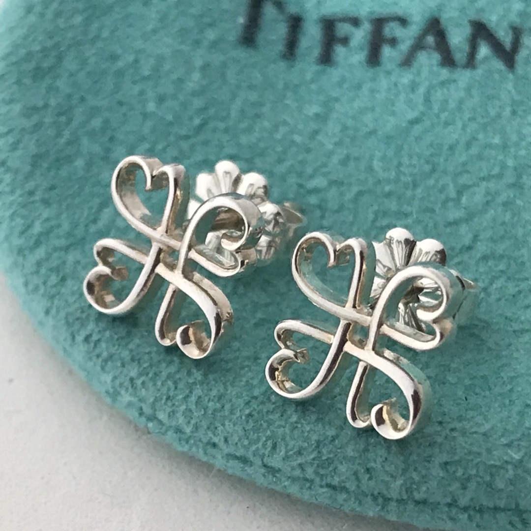 Tiffany silver925 ラビングハートピアス　パロマピカソ