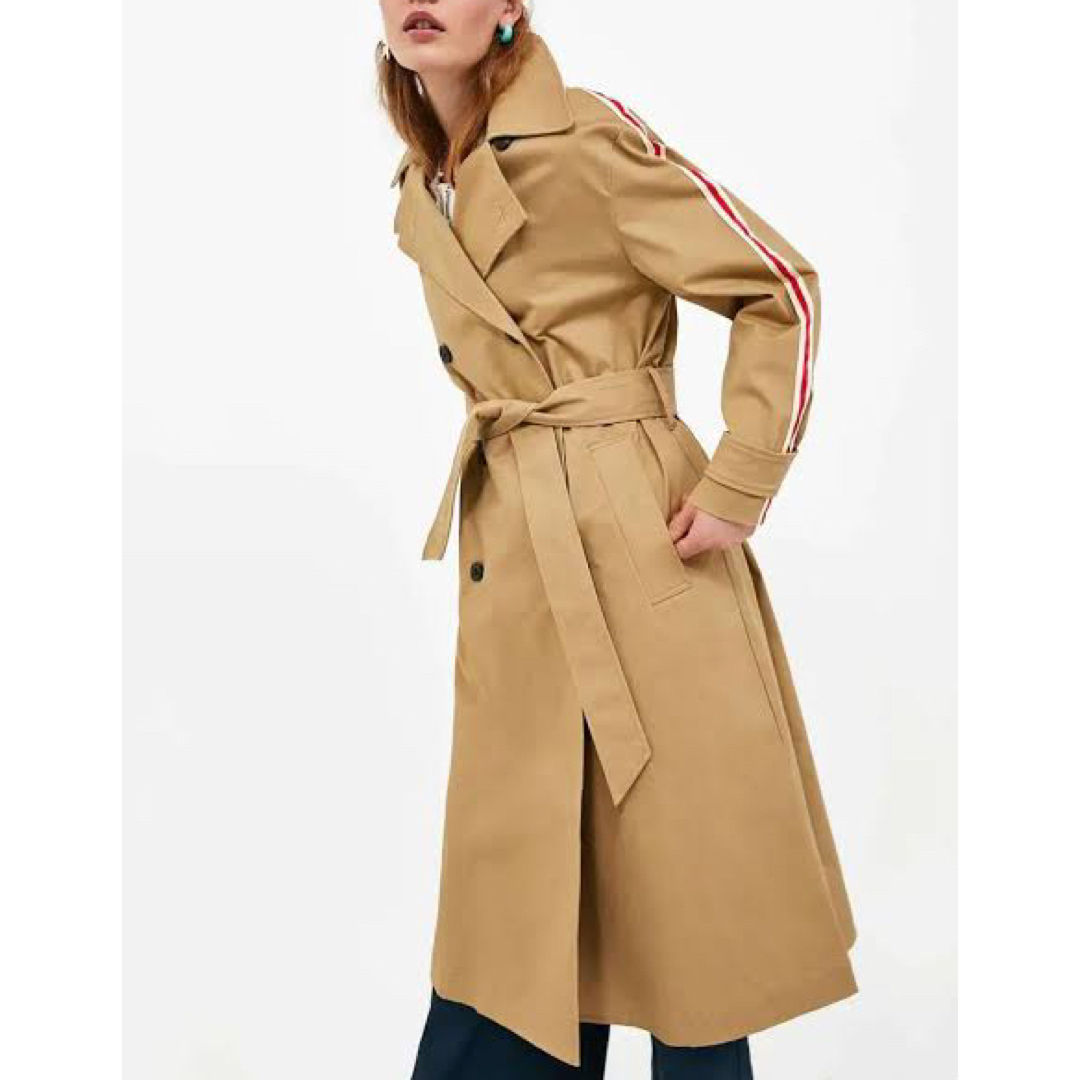 ZARA - ZARA◇美品◇サイドライントレンチコートの通販 by ZARA - ZARA◇美品◇サイドライントレンチコートの通販 by