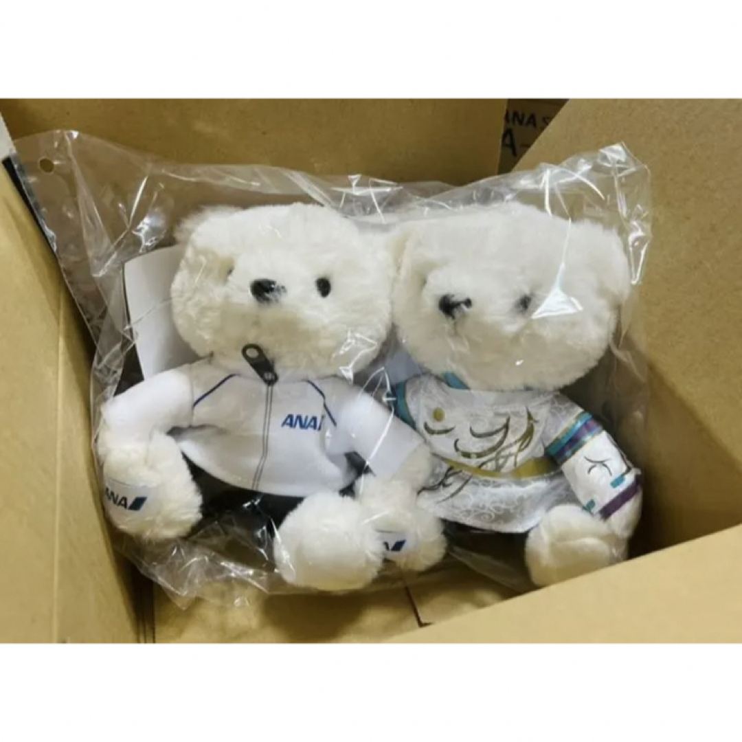 未開封　ANA機内販売限定　YUZU ベアセット　SEIMEI ANA(全日本空輸) - ANAオリジナル フライトベア YUZUセット 機内