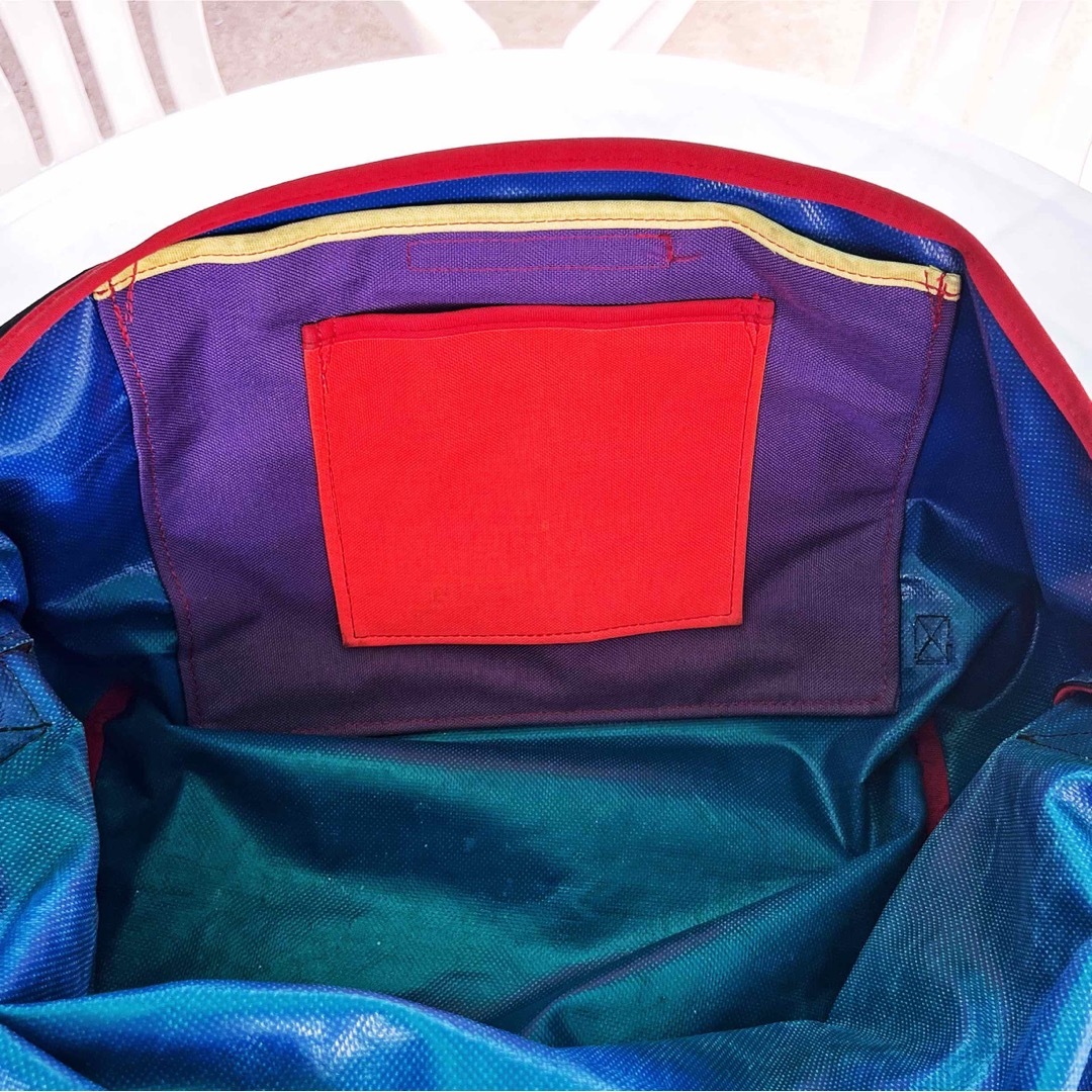 Manhattan Passage(マンハッタンパッセージ)の【送料無料❗️激レア❗️】レイジーモンク　刺子刺繍廃番メッセンジャーバッグ メンズのバッグ(メッセンジャーバッグ)の商品写真