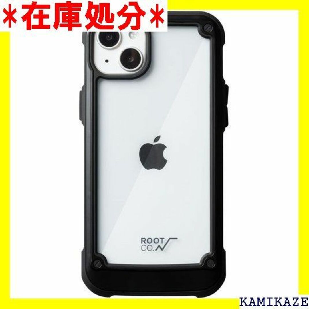 ☆送料無料 ROOT CO. iPhone14Plus専用 ブラック 1162
