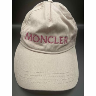 MONCLER - モンクレール ロゴキャップ ピンク 54センチの通販 by noa's