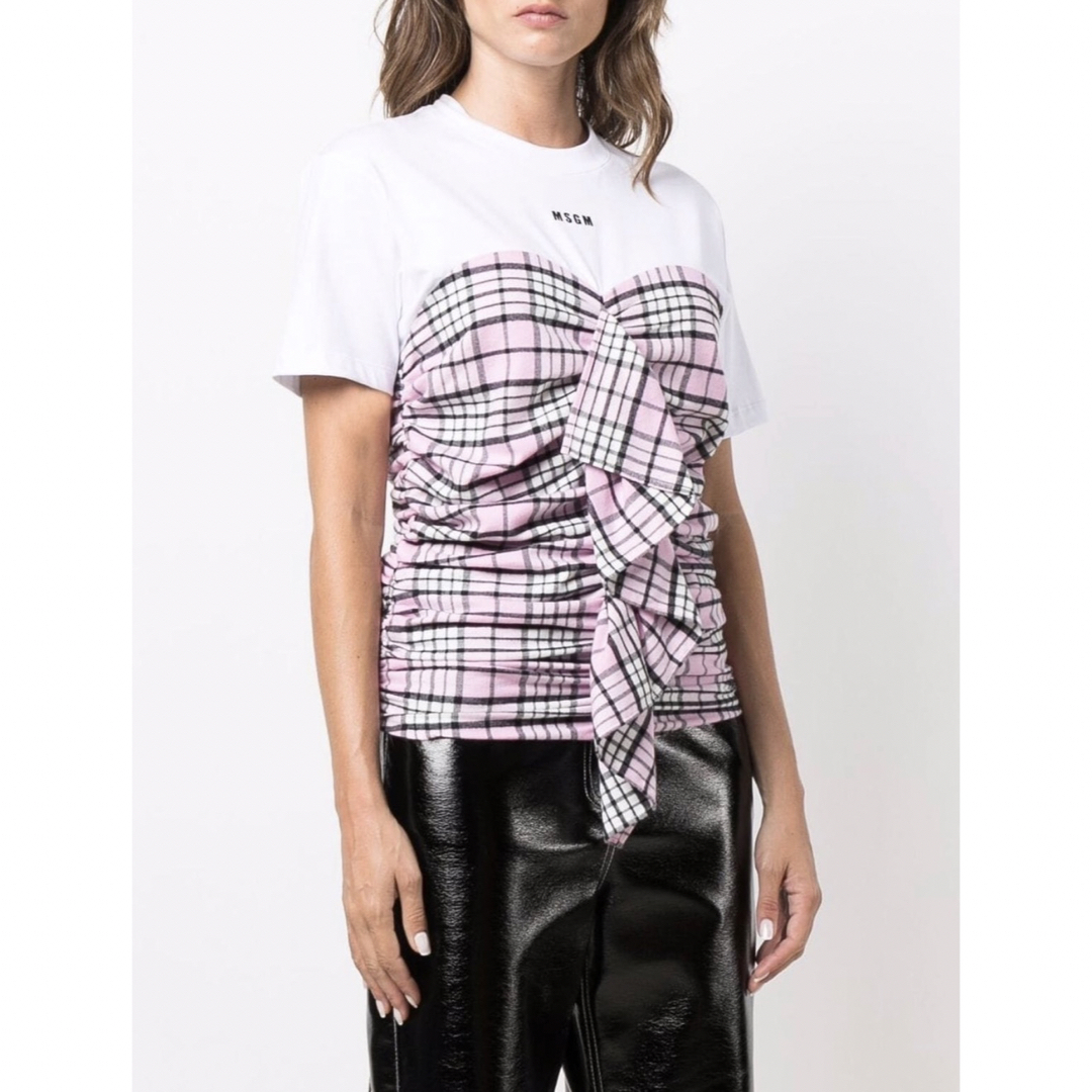 気まぐれ出品！美品！値下げ不可・MSGM デザインTシャツ Sサイズ 5