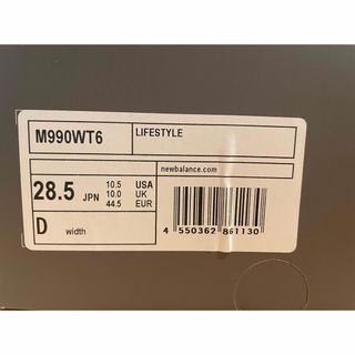 wtaps new balance M990WT6 27.5㎝ 国内正規品 - violinista.mx