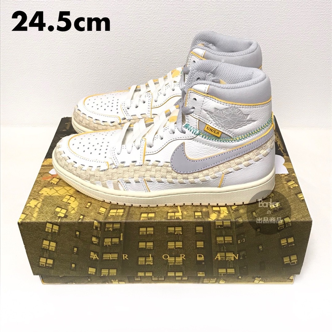 《24.5》UNION ナイキ AIR JORDAN 1 ユニオン ジョーダン