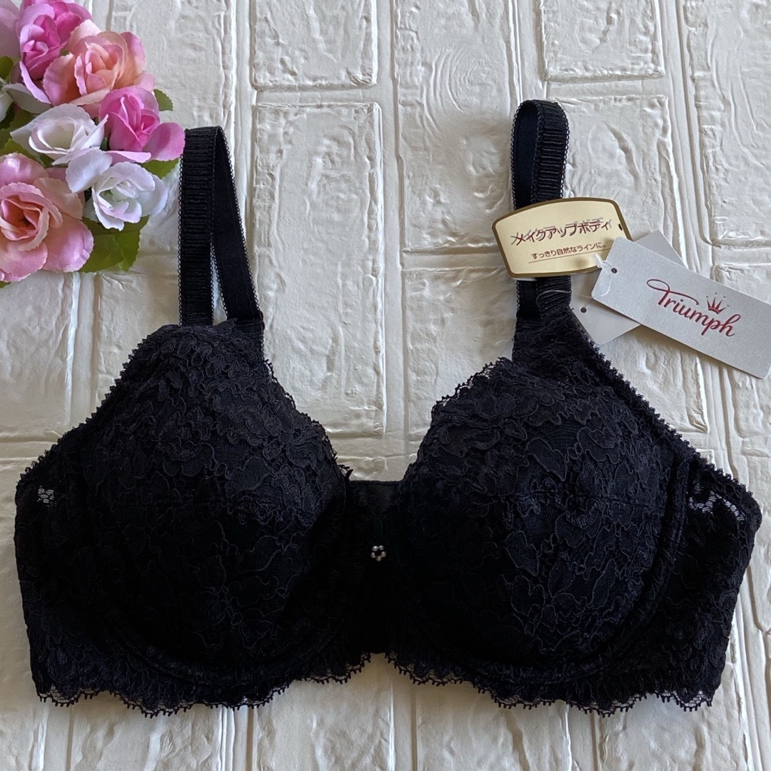 トリンプ プレジアフォルテ ピンク ブラジャー\u0026ショーツ - 下着