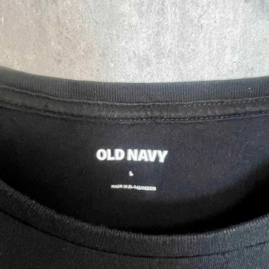 Old Navy(オールドネイビー)の【STARWARS】ヨーダ幼少期 プリントTシャツ ブラック 黒 スターウォーズ メンズのトップス(Tシャツ/カットソー(半袖/袖なし))の商品写真